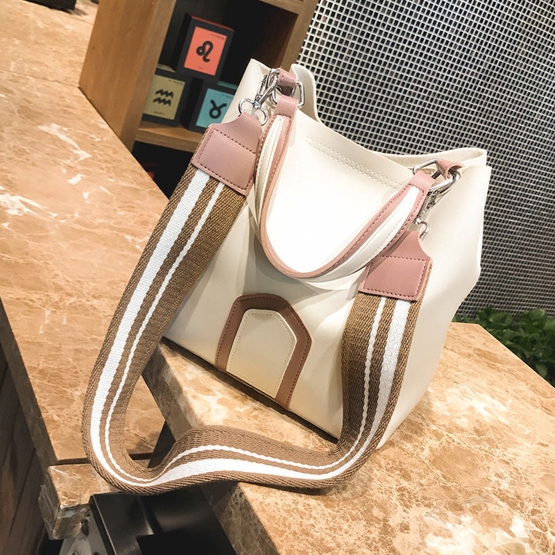Bag Crossbody Korean version female student 2020 new bucket bag female versatile shoulder bag ins net red handbag