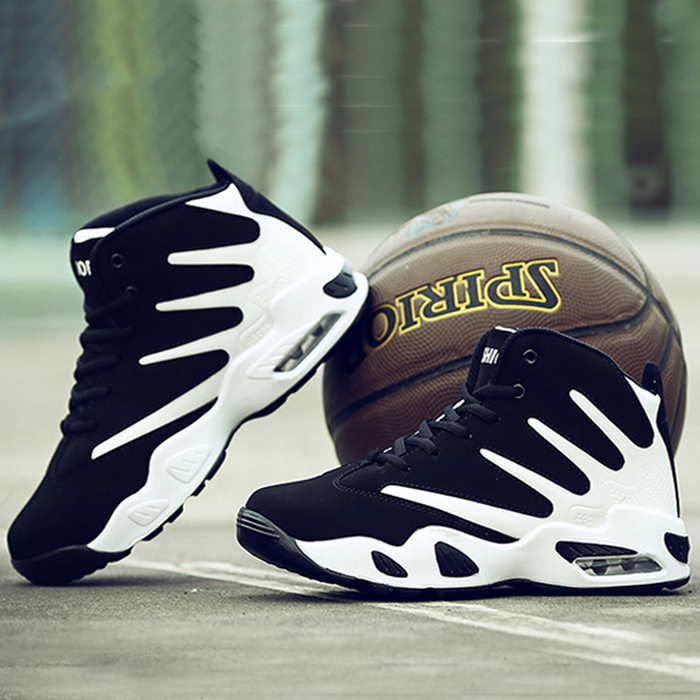 [thick soled basketball shoes] men's shoes with inner heightening, high top shoes in summer, students' board shoes, sports shoes, breathable and deodorant shoes