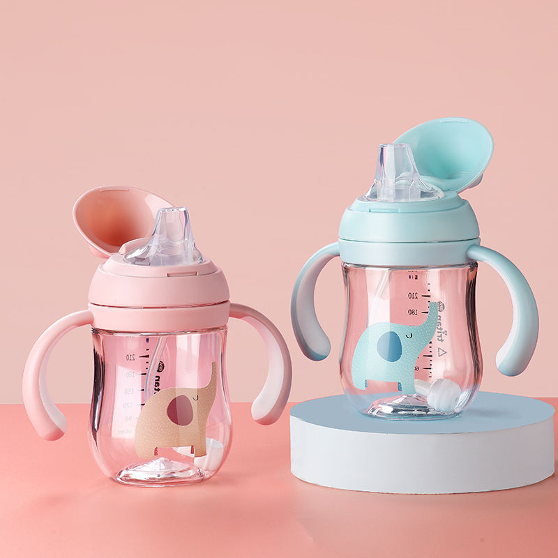 Baby's beak Cup baby learning drink cup children's drinking cup leak proof and choking prevention 6-18 months anti drop drinking cup