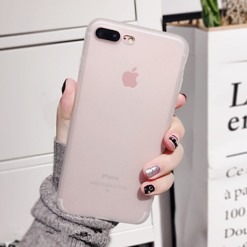 Apple x mobile phone case transparent frosted iPhone 11promax silicone 6S / 7 / 8plus full package XS set XR soft 5