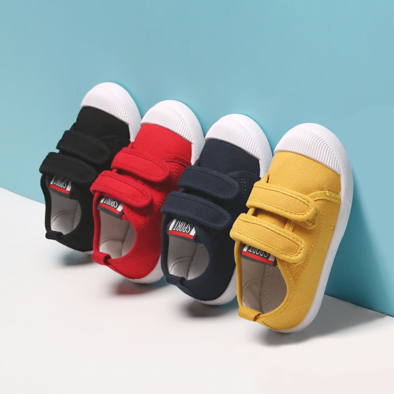 Children's canvas shoes spring and autumn new boys' Board Shoes girls' small white shoes baby children's shoes kindergarten children's shoes