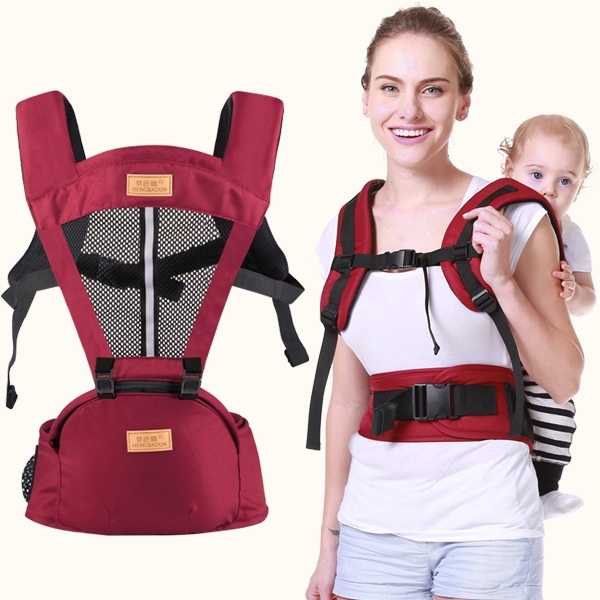 Baby holding stool holding baby artifact waist stool single stool light baby sitting stool back child carrying belt multifunctional children waist stool
