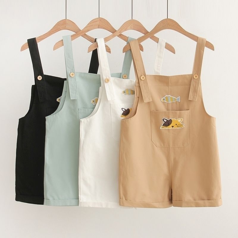 2020 summer new girls' Korean loose casual Suspenders
