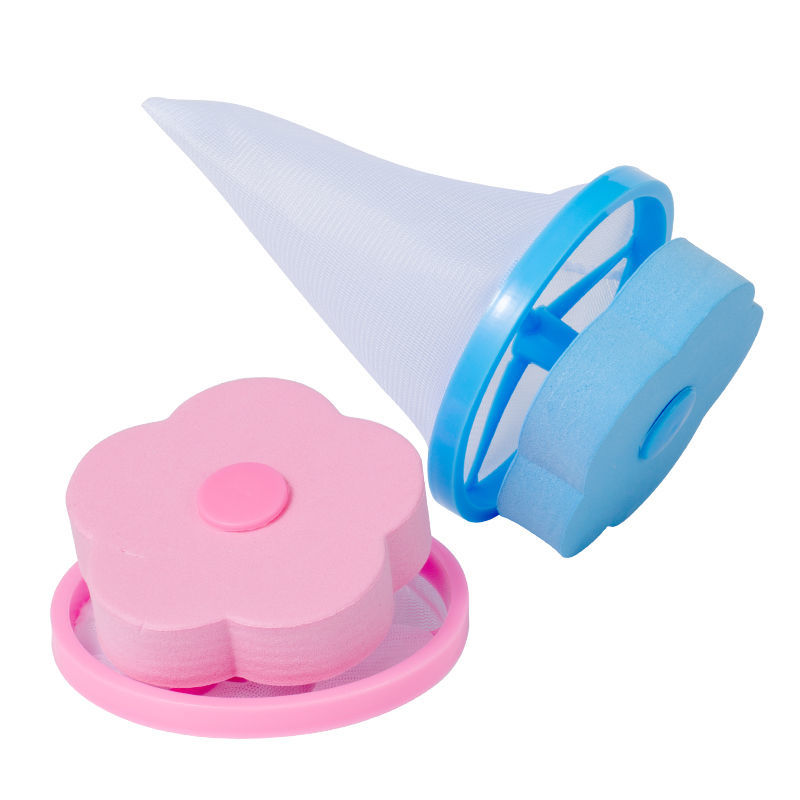 Washing machine filter bag dehairing device floating universal mesh bag suction hair filter artifact laundry bag