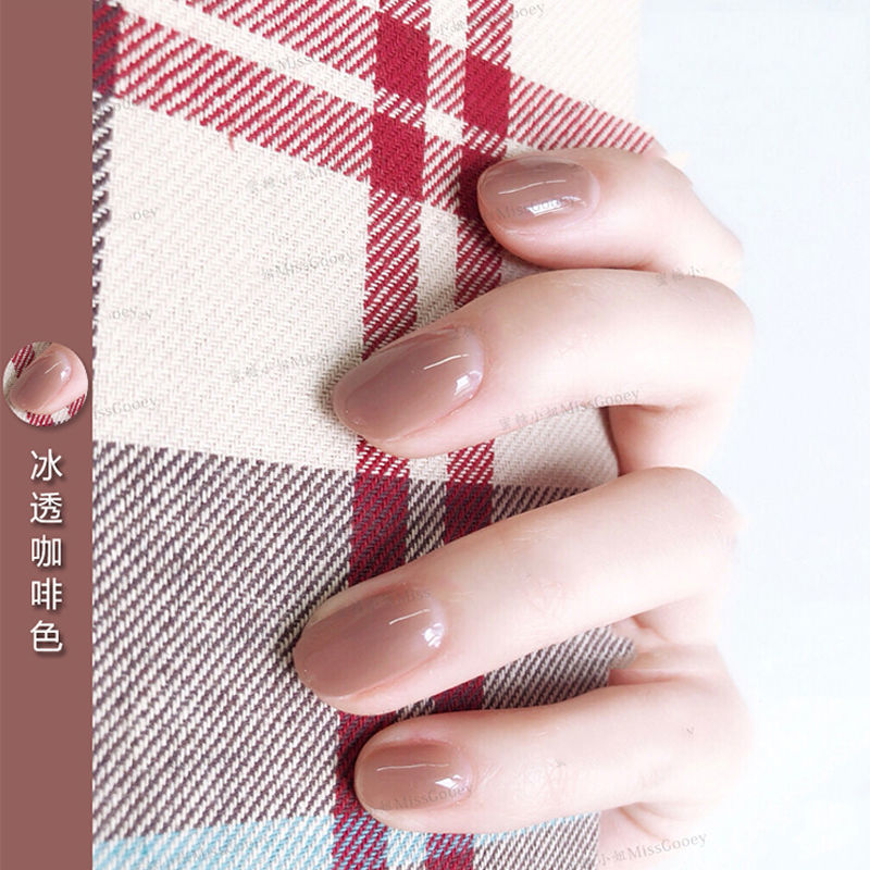 New manicure gradual change haze blue nail polish mesh red popular color crystal purple phototherapy nail polish manicure shop special