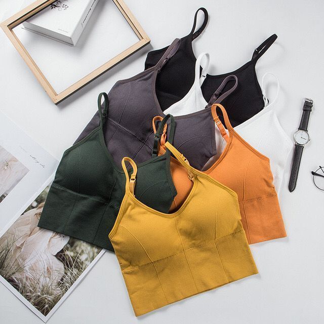Big net red card U-shaped beautiful back suspender waistcoat without steel ring binding bra gathered with bottom sports underwear for women