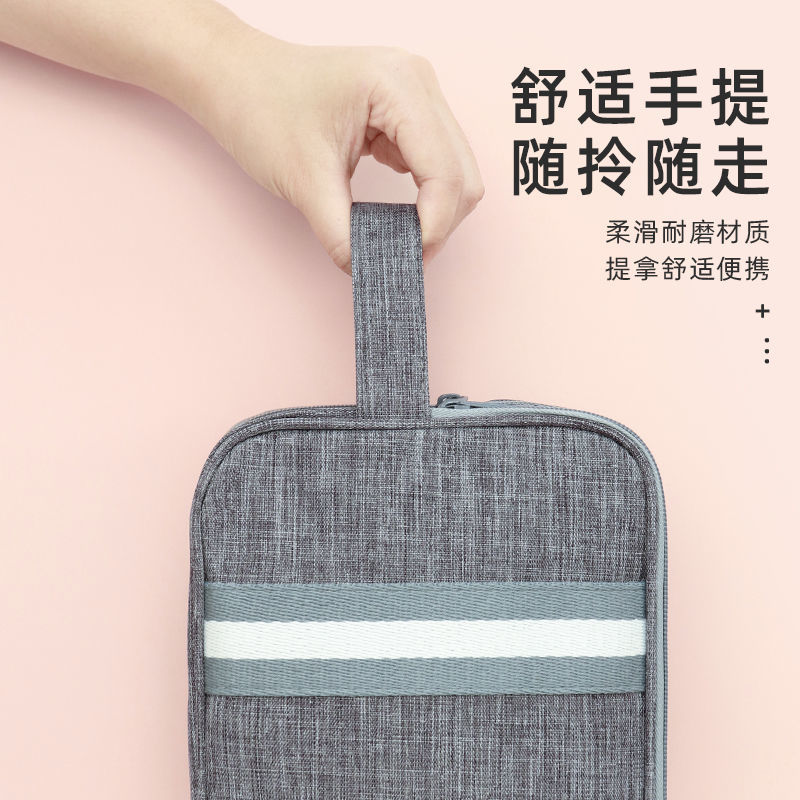 Toilet bag large capacity toiletries storage bag female students waterproof Travel Portable men's Cosmetic Bag