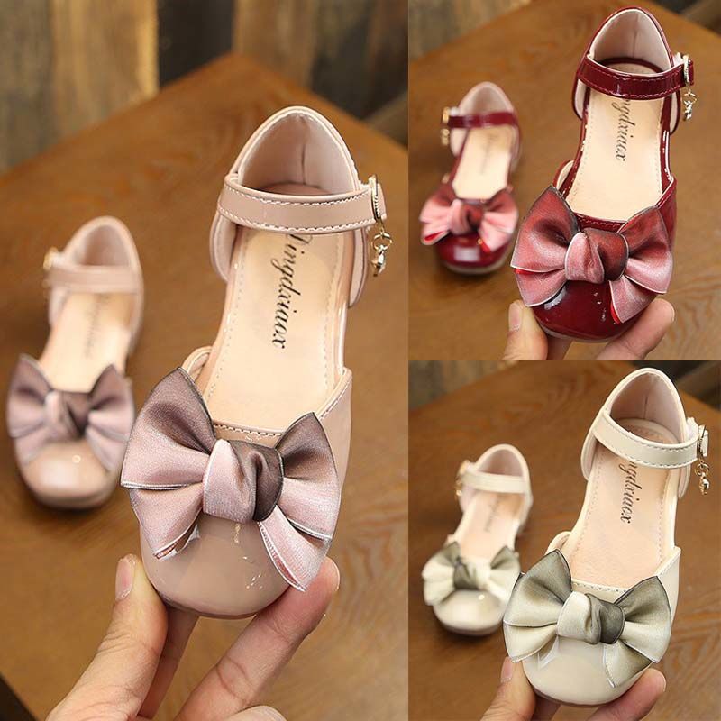 Summer and autumn 2020 girls' shoes shoes children's princess shoes middle school children's sandals student's shoes small girl's single shoes