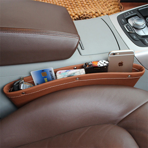 [Baichen] a pair of car seat slot storage box