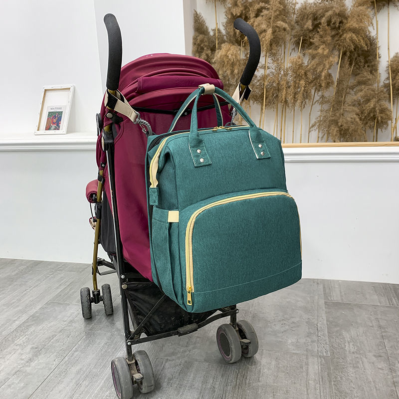 Mother and baby bag new portable foldable crib mummy bag multi functional large capacity backpack for mothers