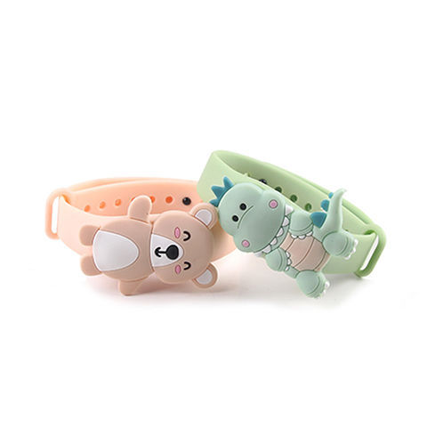 Cartoon mosquito repellent Bracelet adults and children outdoor carry mosquito proof buckle cute student mosquito proof watch Summer