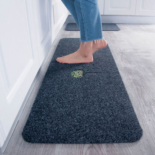 Kitchen floor mat anti-skid waterproof oil proof carpet