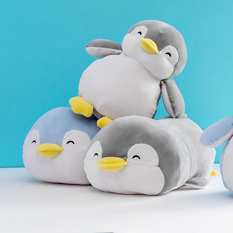 Miniso products sitting snow Penguin doll lovely pillow children's birthday present girl