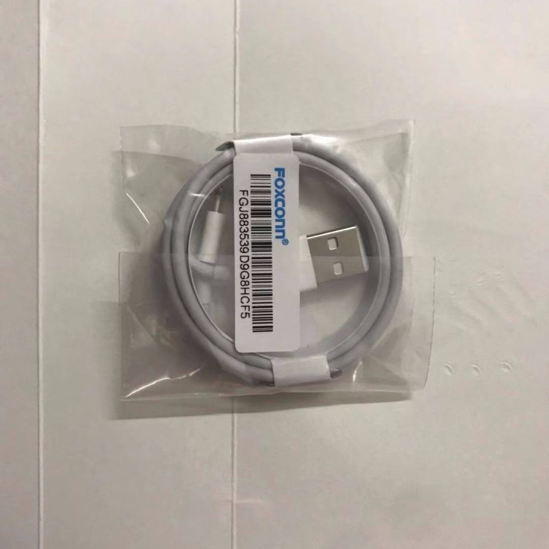 Foxconn E75 original apple mobile phone flat data line universal no pop up window fast charging MFI authentication charging transmission