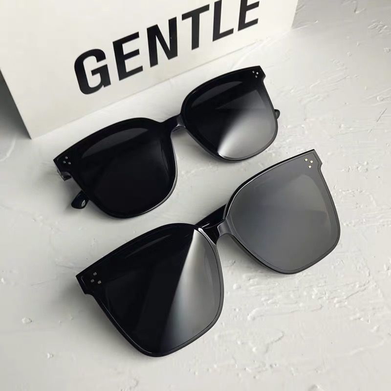 New GM Sunglasses men's and women's Sunglasses Women's Korean version net red same glasses men's versatile student big round face