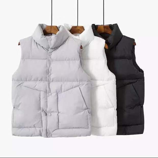 New loose cotton waistcoat for women autumn and winter Short Student Korean version