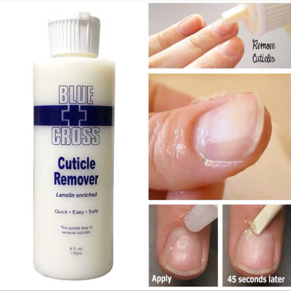 Blue Cross bluecross American original liquid softener exfoliating nail care tool