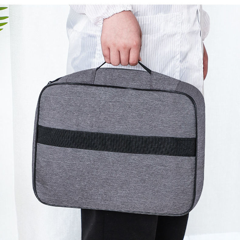 Thickened certificate storage bag box household family multi-layer large capacity multi-function box document passport sorting bag card bag