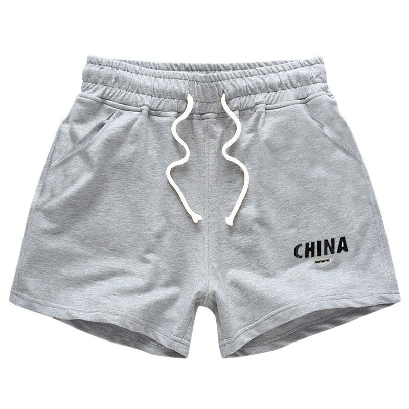 Shorts men's summer sports quarter pants men's casual pants loose student's quarter pants beach pants big underpants fashion