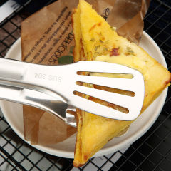 304 stainless steel food clip bread clip barbecue clip steak clip thickened three line clip oil brush baking appliance