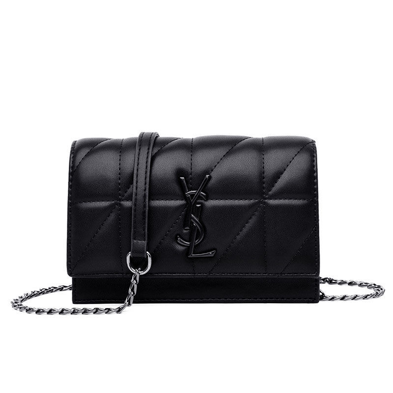 Women's bag 2020 new fashion spring and summer small fragrance romantic Su messenger bag Korean version versatile Lingge chain shoulder bag