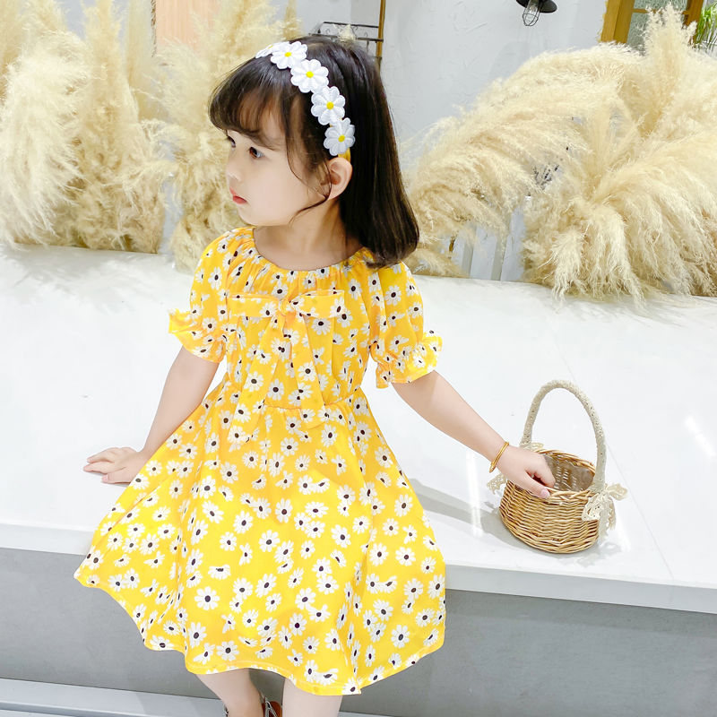 Baby girl Princess Dress summer dress new 3-year-old girl dress