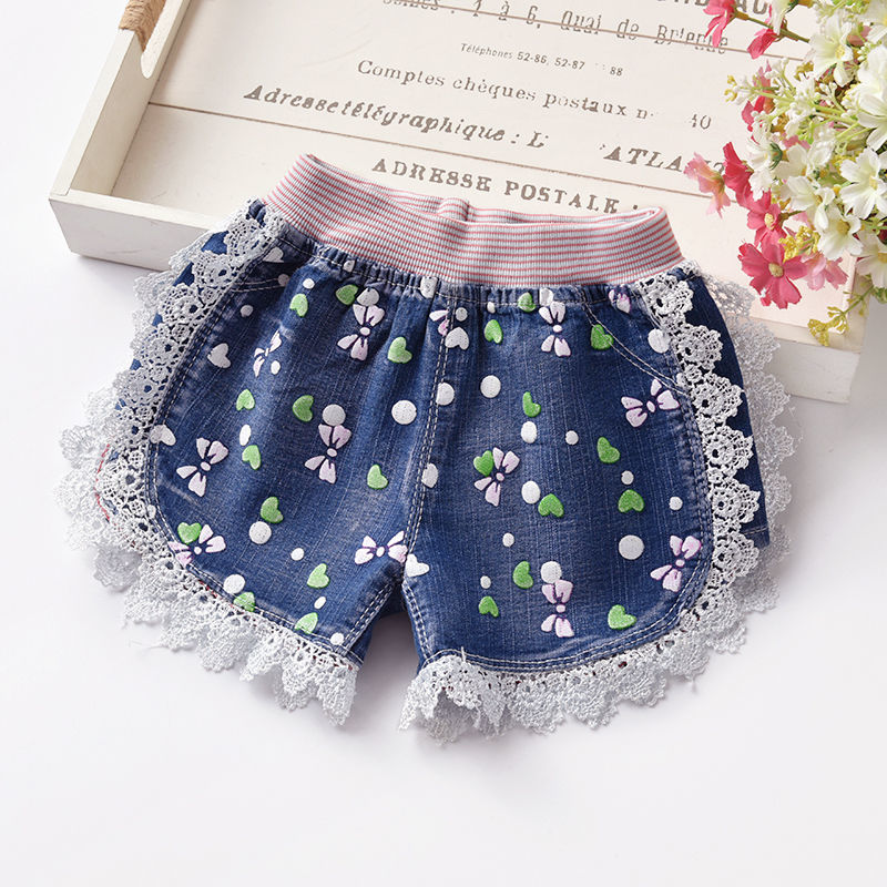 Summer new children's Denim Shorts hot pants for baby