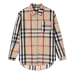 Classic Plaid Shirt women's clothing in spring and autumn 2020 new style Korean retro loose thin temperament top fashion