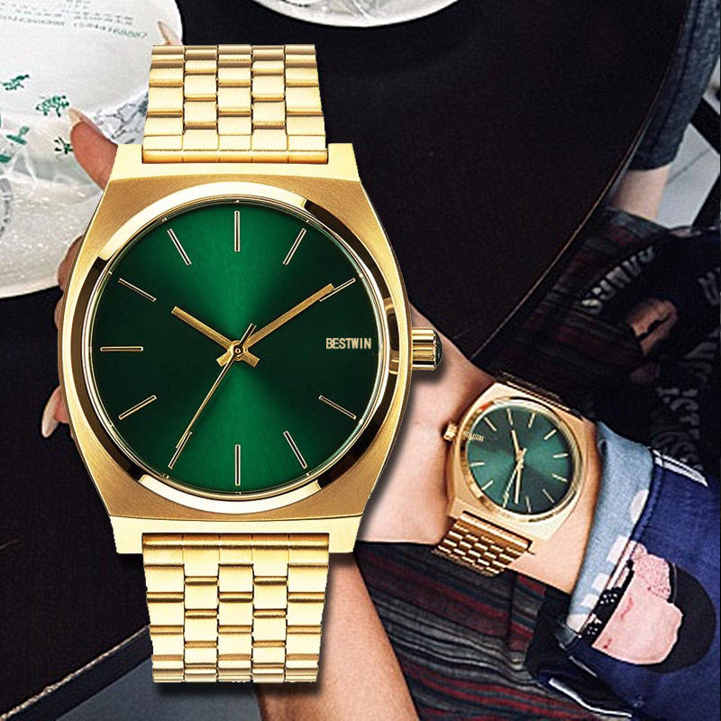 Green Water Ghost automatic watch male Waterproof Black technology male vibrato tiktok red non mechanical high-grade quartz watch