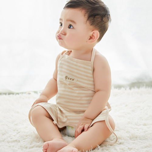 [2 Pack] baby cotton belly pocket summer baby pajamas newborn children leg pocket men's and women's belly circumference