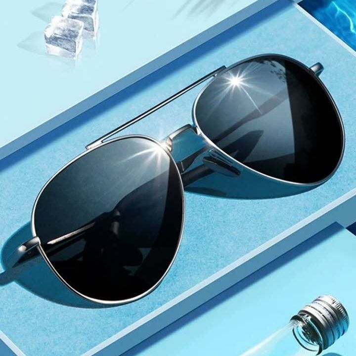 Day and night with sunglasses color changing men's polarized sunglasses night vision driving fishing glasses Korean fashion trend