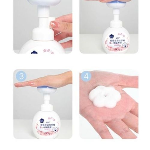 Tiktok with the same (student) home antibacterial baby foam Baby Flower wash liquid