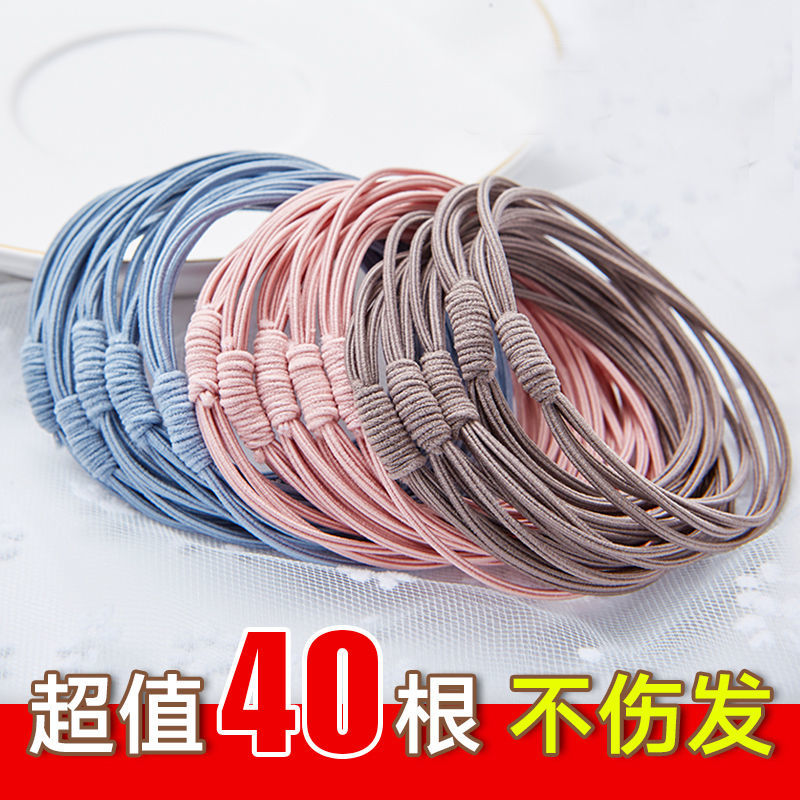 Headrope female Korean net red rubber band female headband ins simple Bracelet small fresh headdress personalized horsetail hair ring