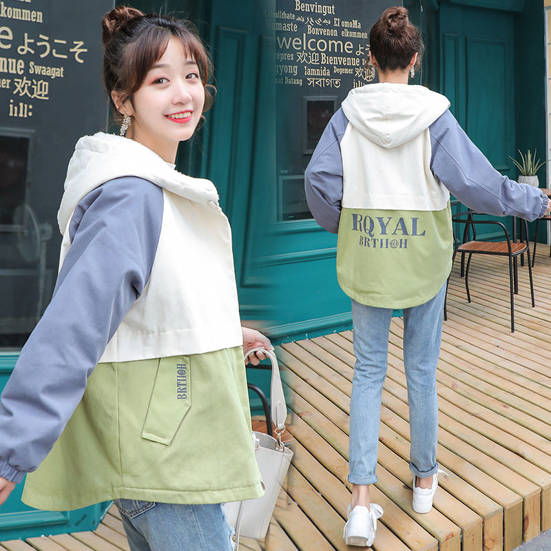 Cashmere thickened coat women's autumn and winter new windbreaker