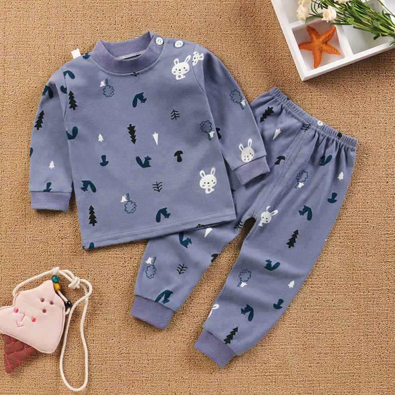 Children's autumn autumn cotton underwear set