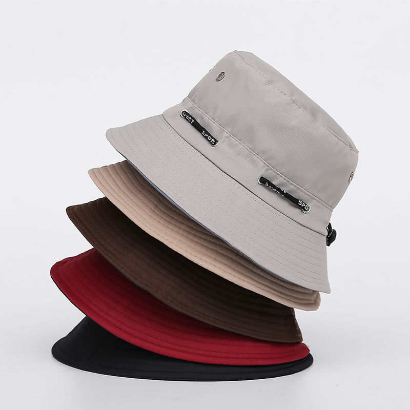 Spring, summer and autumn male and female student net red hat fisherman hat tourism sun hat foldable sun hat Beach Hat straw hat
