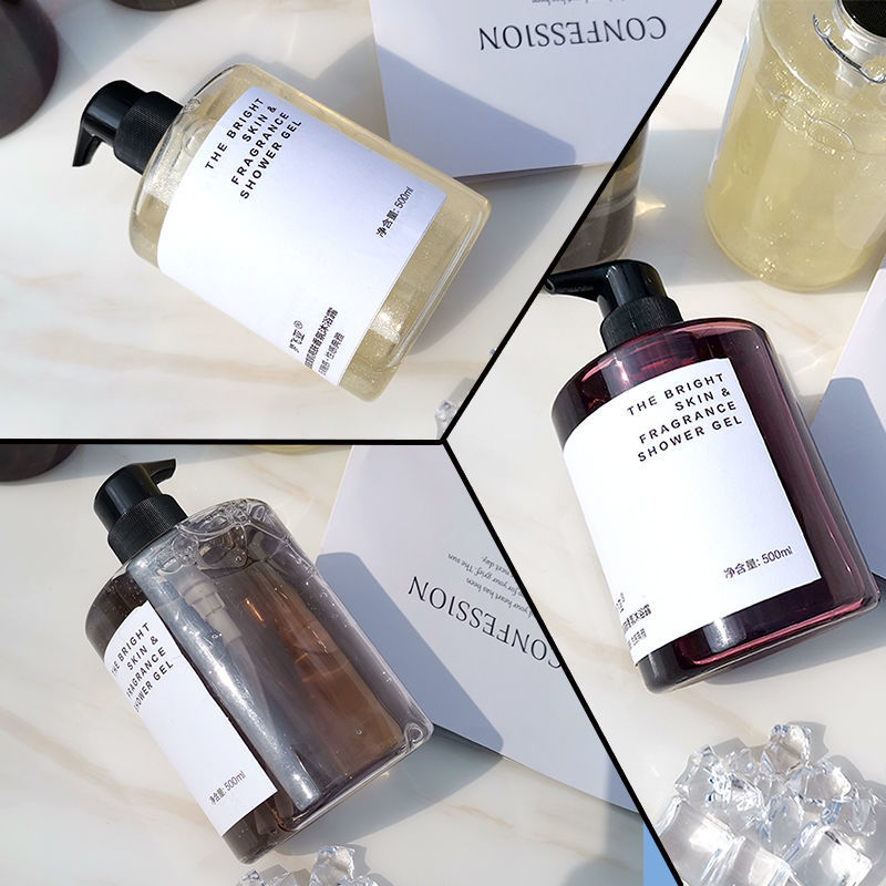 Shower gel, perfume, lasting fragrance, female student, whitening body shower, family wear, male and female shower.