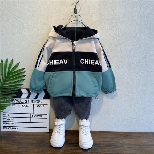 Boy's coat autumn wear new Korean version of children's foreign style autumn and winter jacket