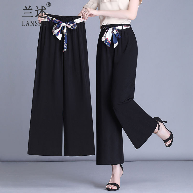 Pants / 9 / 7 High Waist Wide Leg Pants women's large casual pants