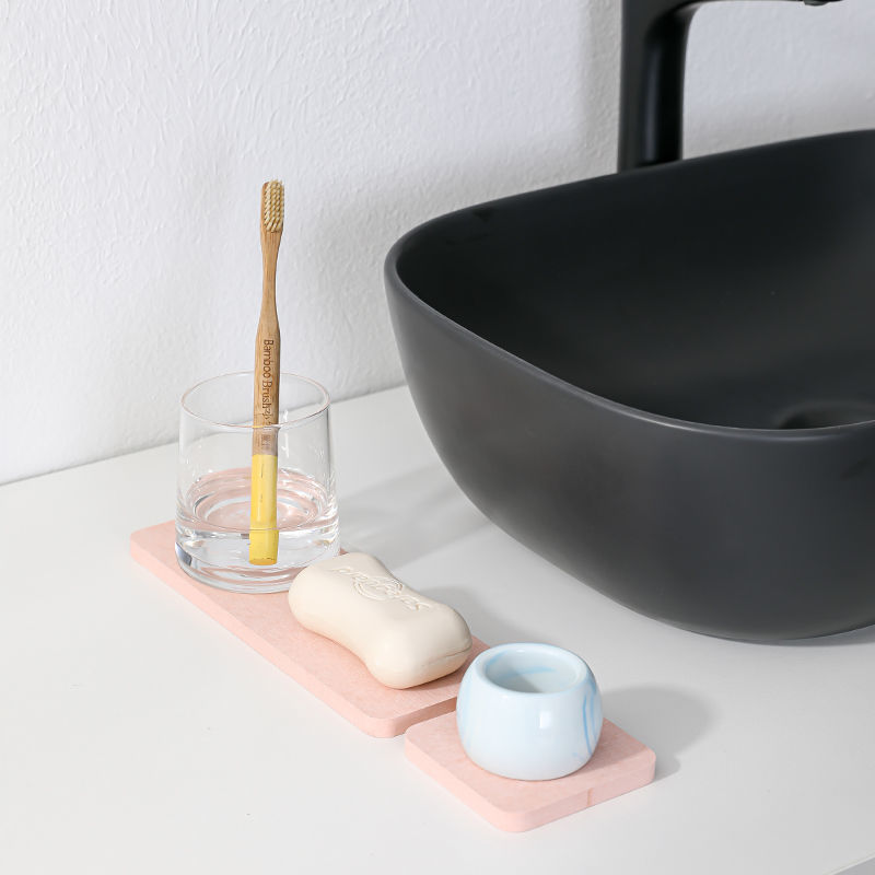 Diatom mud absorbent pad washing table washing cup mat bathroom shelf toilet soap pad diatomite soap mat