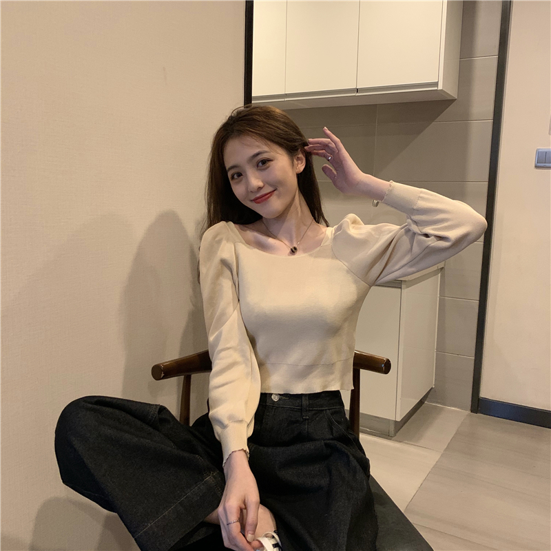 Women's long sleeve T-shirt in autumn and winter