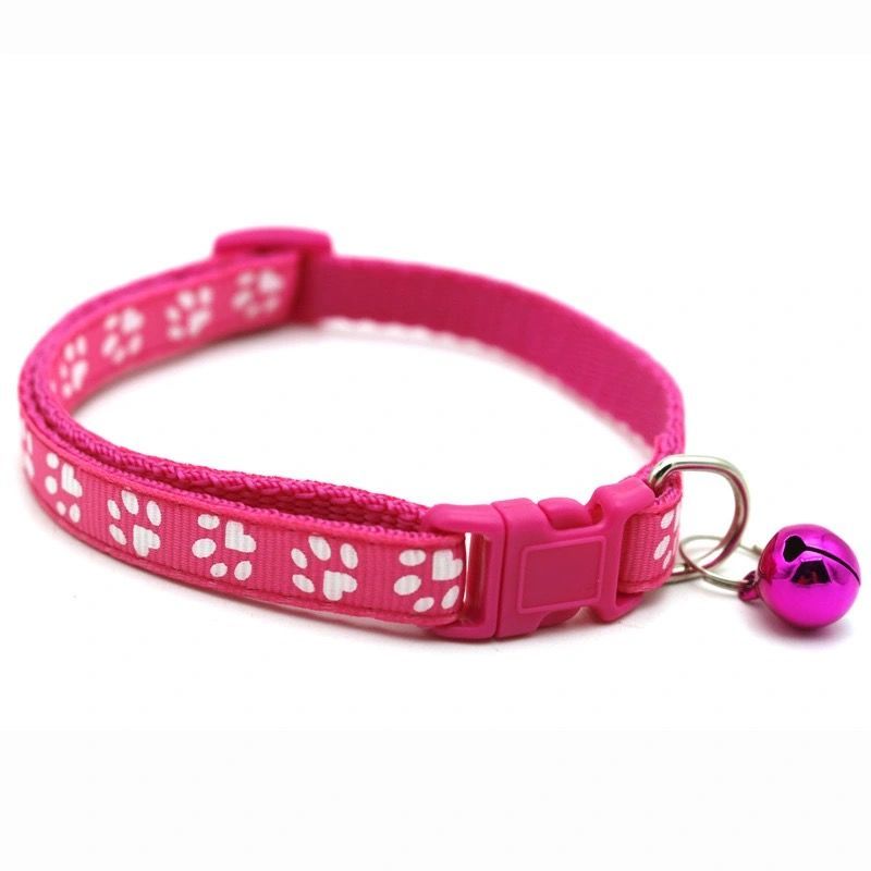 Pet bell collar cat Bell dog collar teddy bear small dog necklace accessories pet supplies
