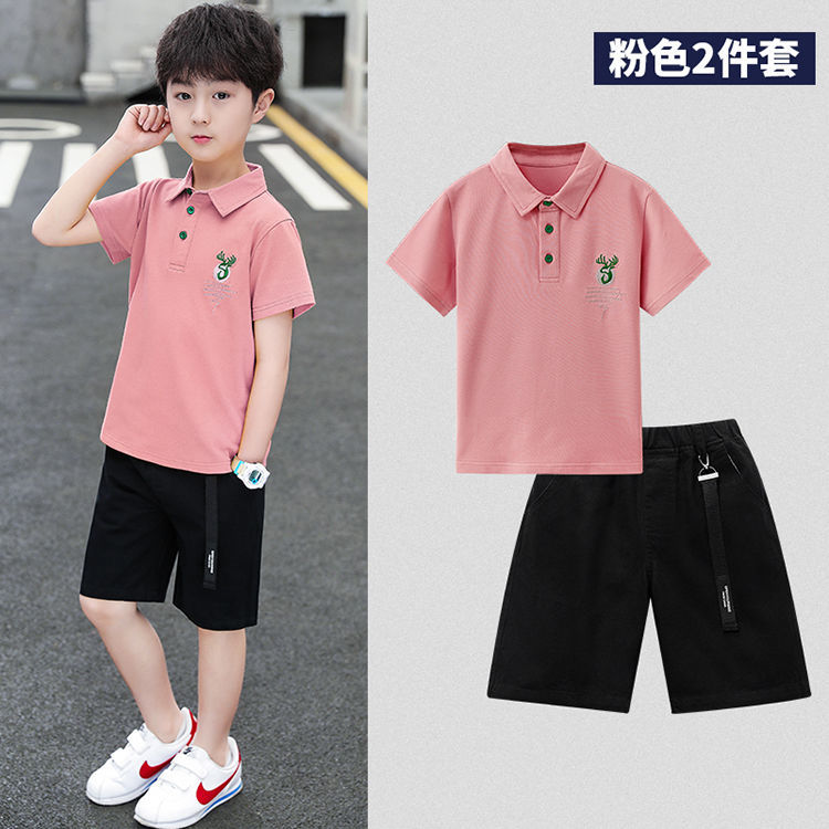 Children's wear boys' summer suit 2020 new summer children's casual wear