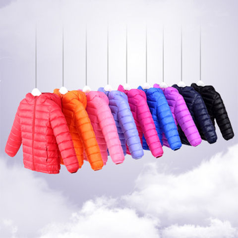 New children's light down cotton padded jacket for boys and girls jsy-005