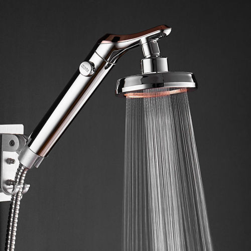 German pressurized shower head shower big water pressure bathroom shower wine high pressure shower nozzle cover