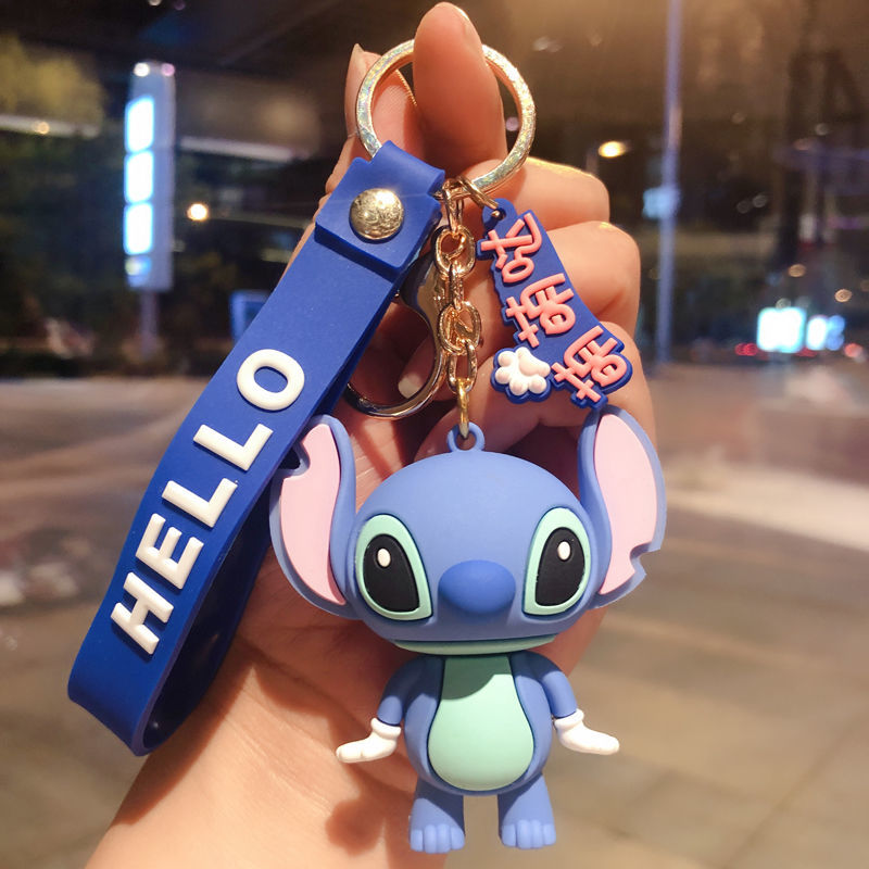 Cute Stacey key chain cartoon doll key pendant accessories cartoon car key chain bag Pendant
