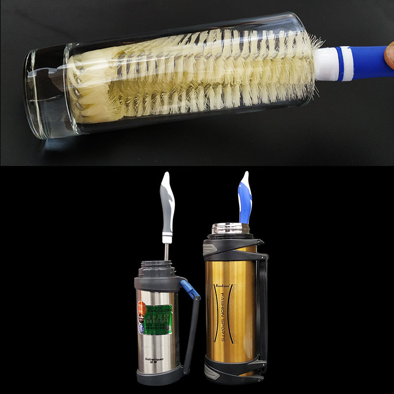 Long handle cup brush, no dead angle cleaning brush, small brush, tea stain water cup, cup washing, bottle washing, thermos brush