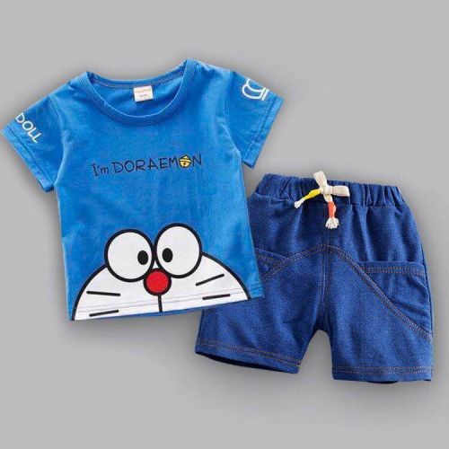 Baby summer suit 2020 new kids' Korean fashion fashion fashion boys' summer handsome boys' short sleeve children's wear