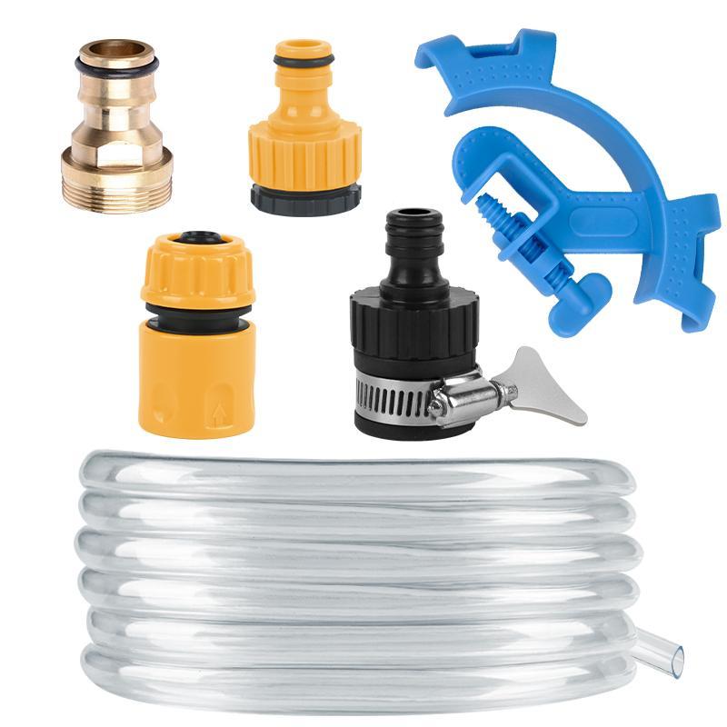 Fish tank water change set electric water exchanger water hose suction cleaning tools aquarium water replenishment package