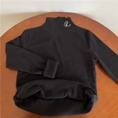 Real price and real auction warm jacket with plush and plush thickened self heating bottom coat and long sleeves